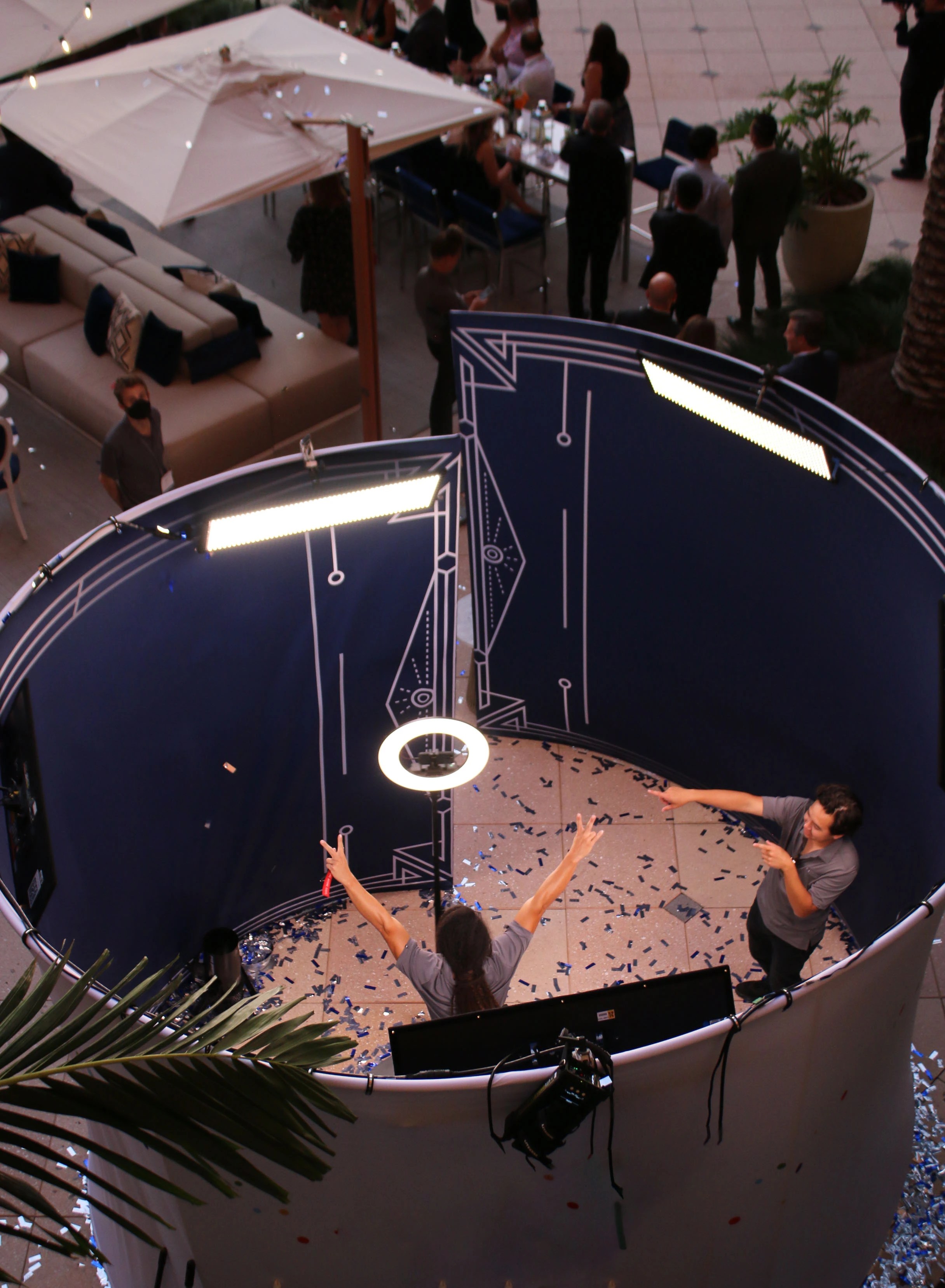 360 Video Booth Premium 360 Photo Booth Experience Rental for